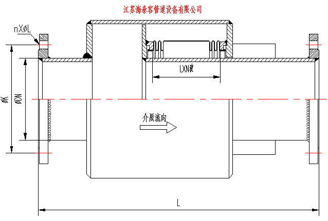 ZM(I)直埋I型膨胀节结构